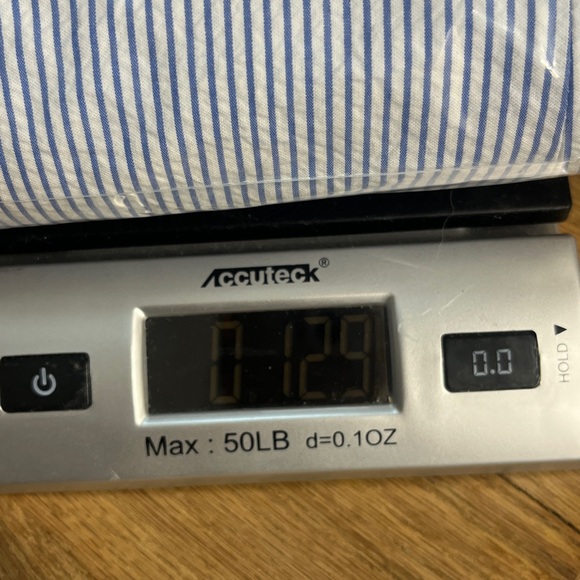 NWT J. Crew Factory cotton blazer notched lined blue white stripe blazer size 10 - Picture 12 of 12